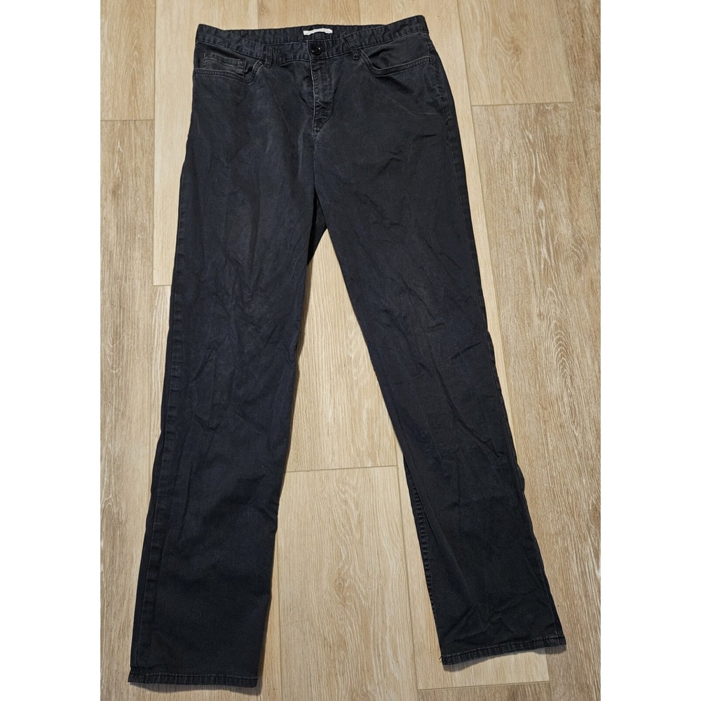 Calvin Klein Mens Chino Pants The Authentic Five Pocket Slim Fit 32x32 Navy